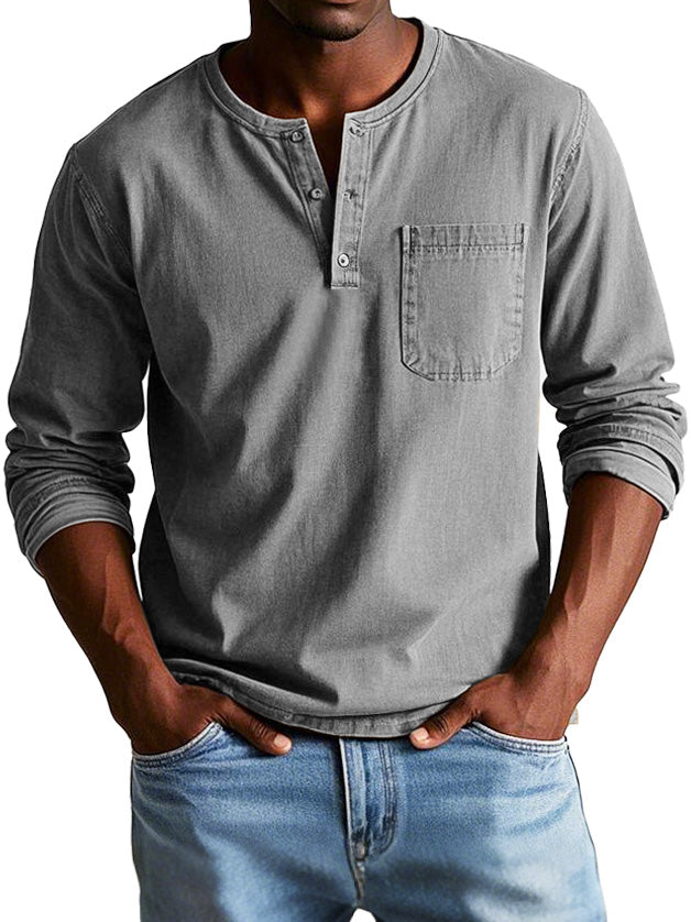 Easton™ | Chemise à manches longues Vintage