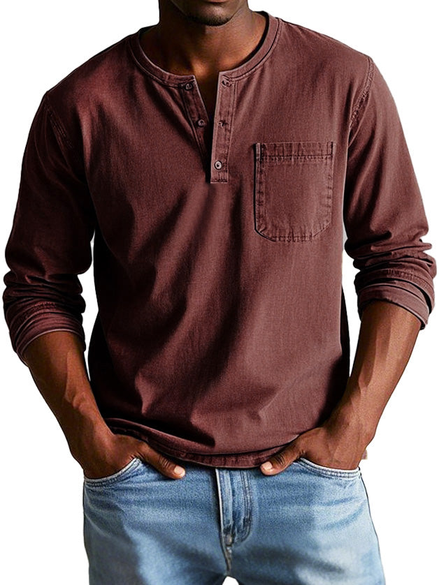 Easton™ | Chemise à manches longues Vintage