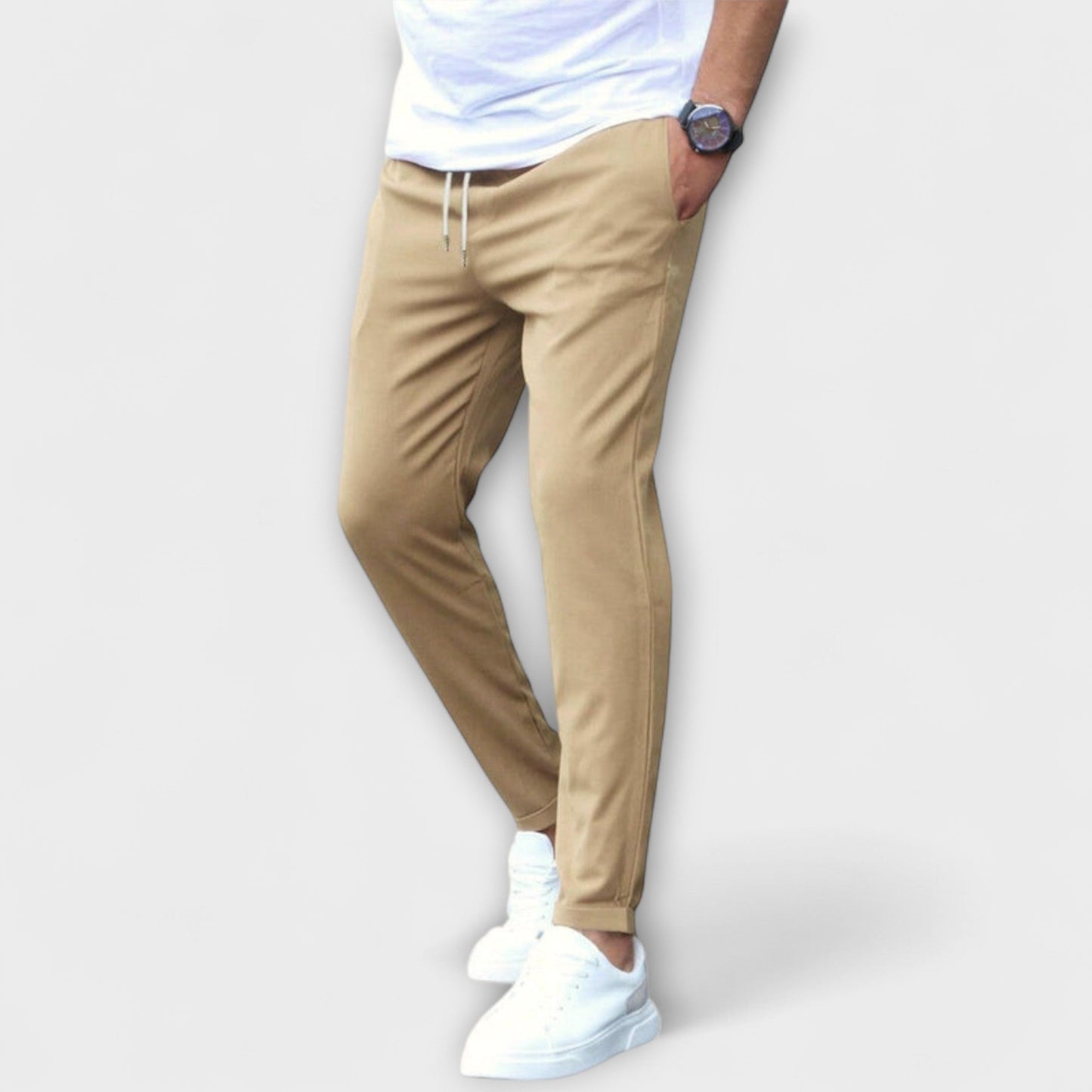 Pantalon Moderne Élastique