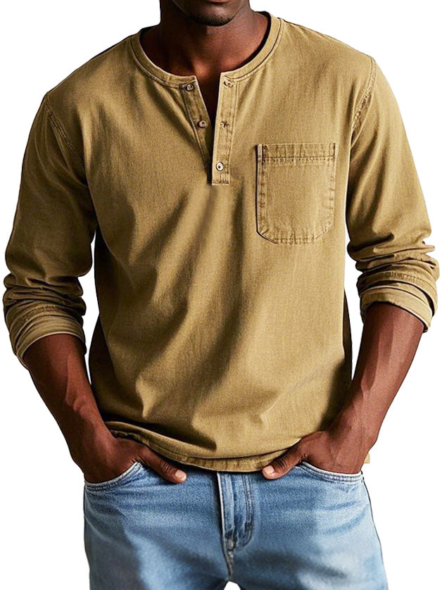 Easton™ | Chemise à manches longues Vintage