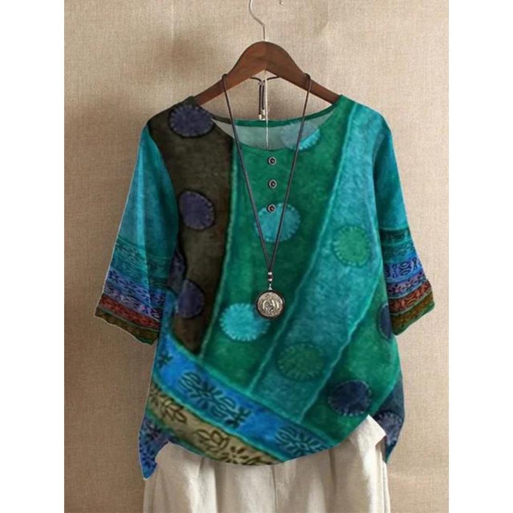 Valarie - Haut Boho Coloré