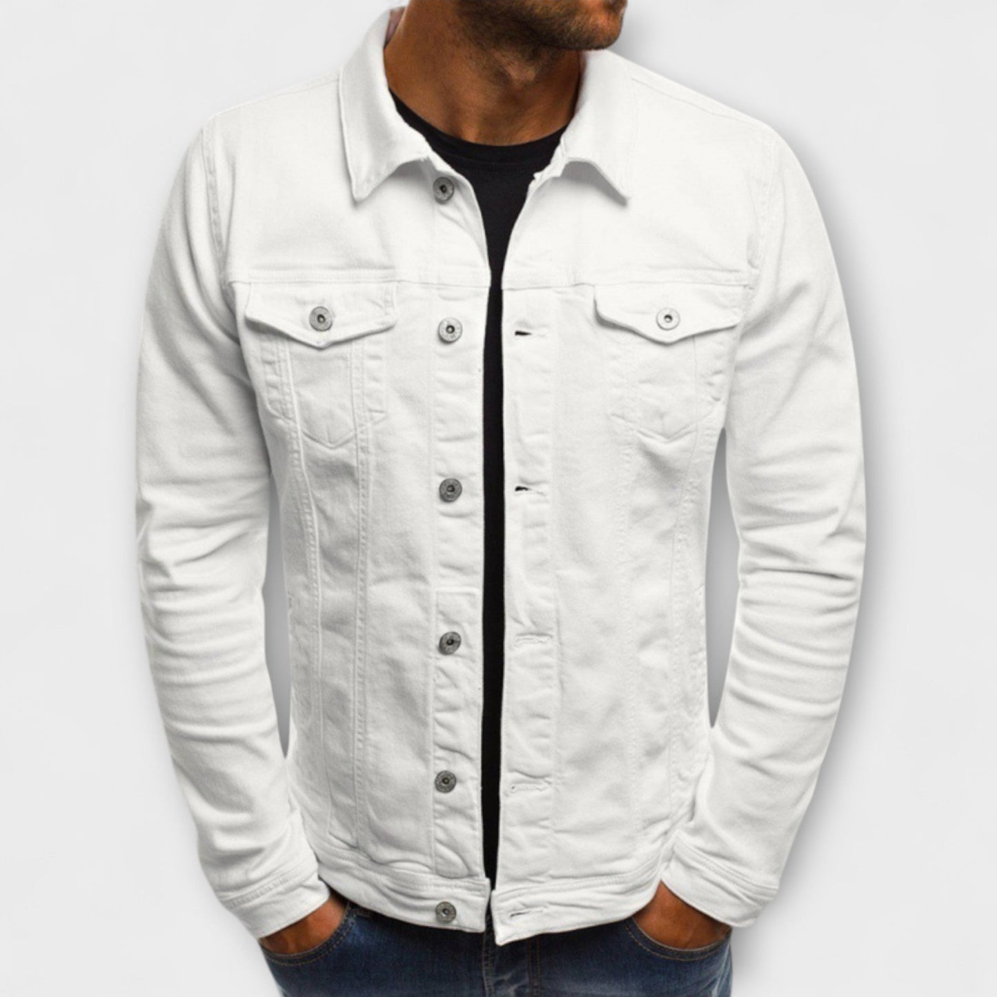 Veste en Jean Slim