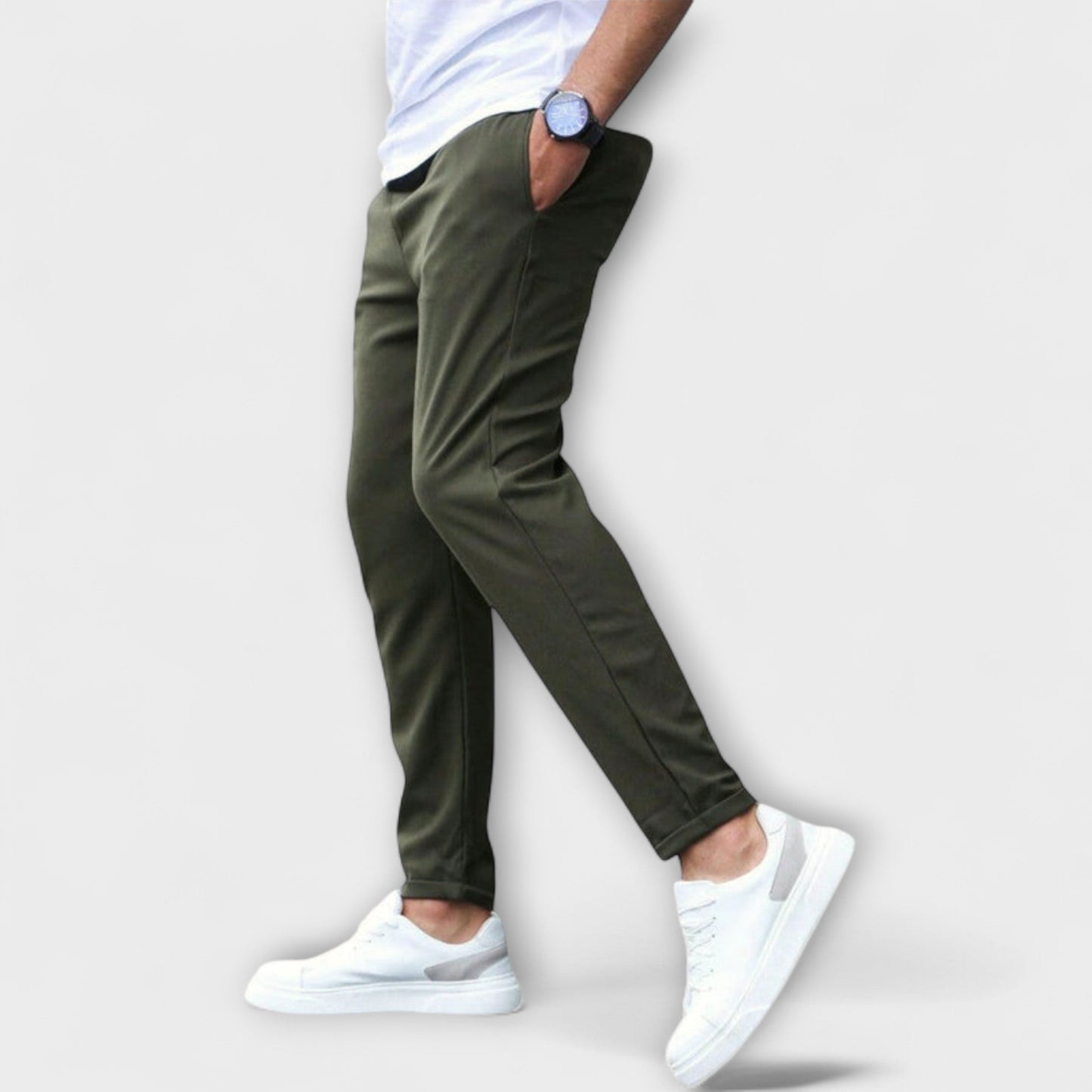 Pantalon Moderne Élastique