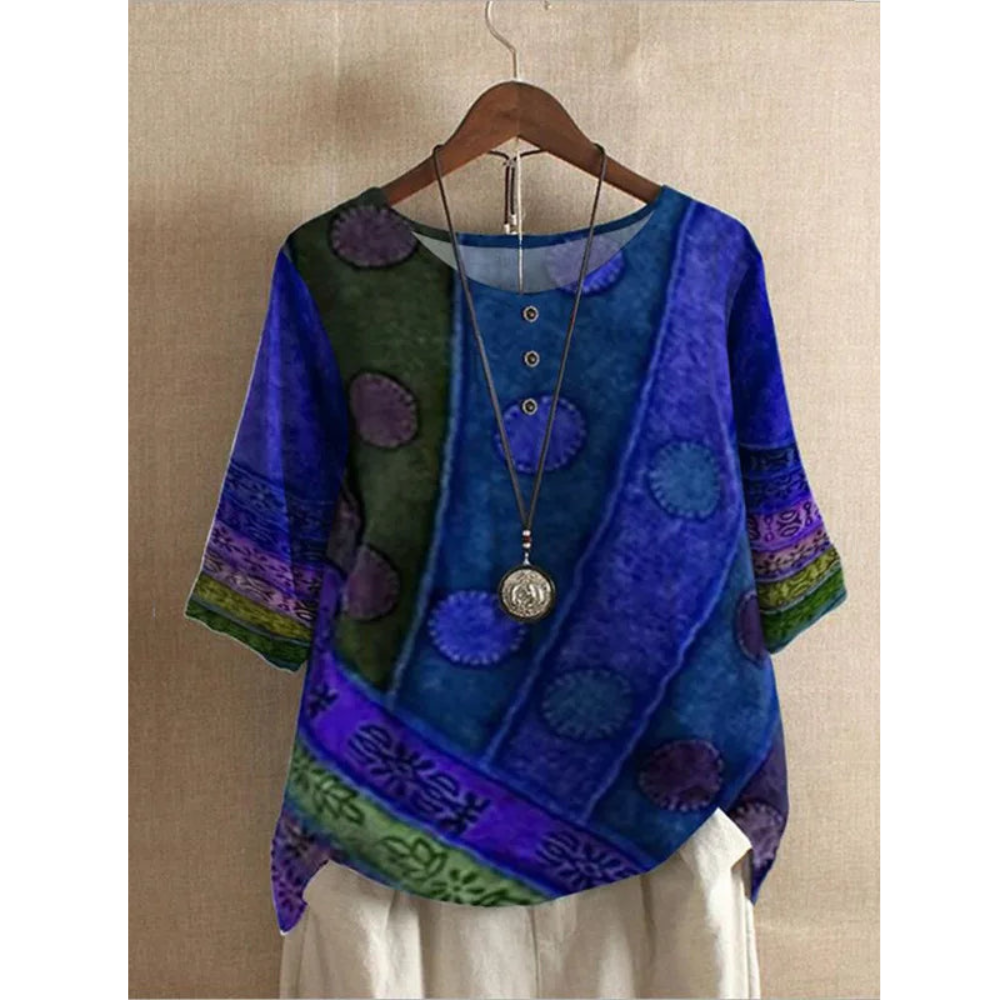 Valarie - Haut Boho Coloré