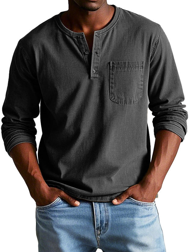 Easton™ | Chemise à manches longues Vintage