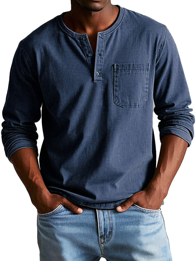 Easton™ | Chemise à manches longues Vintage