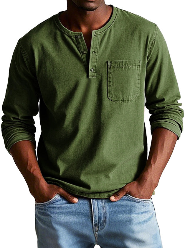 Easton™ | Chemise à manches longues Vintage