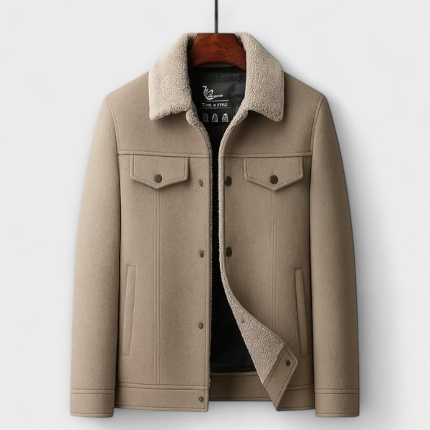 Veste en Laine Sherpa