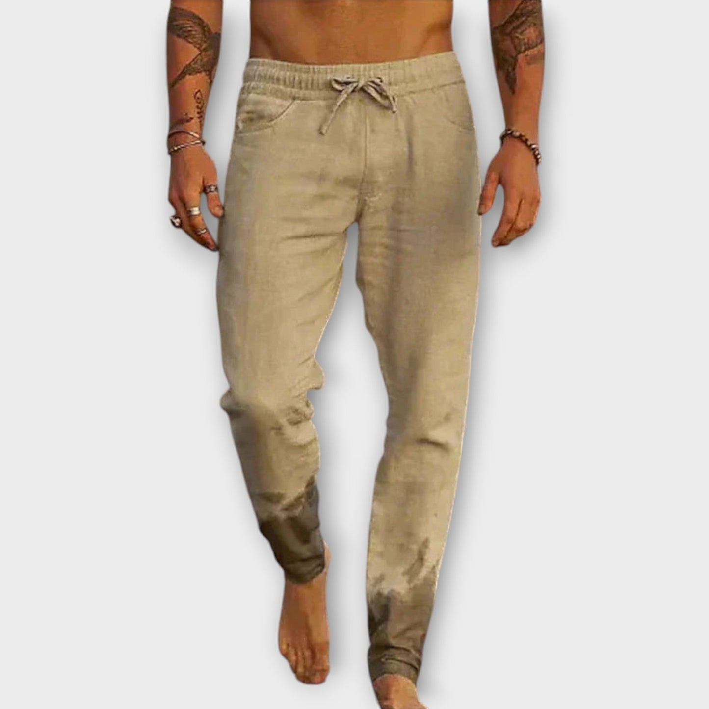 Pantalons de Plage en Lin