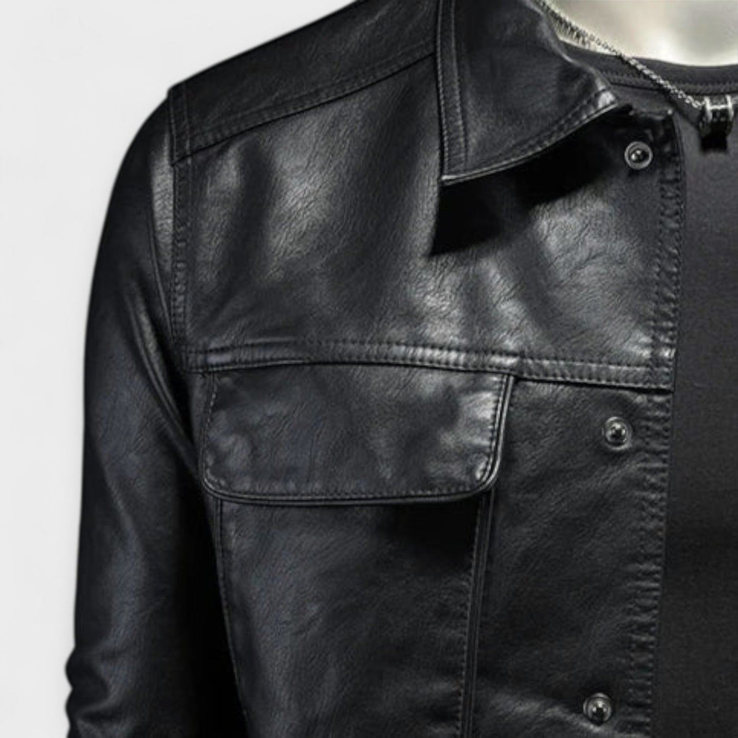 Veste en Cuir Moderne