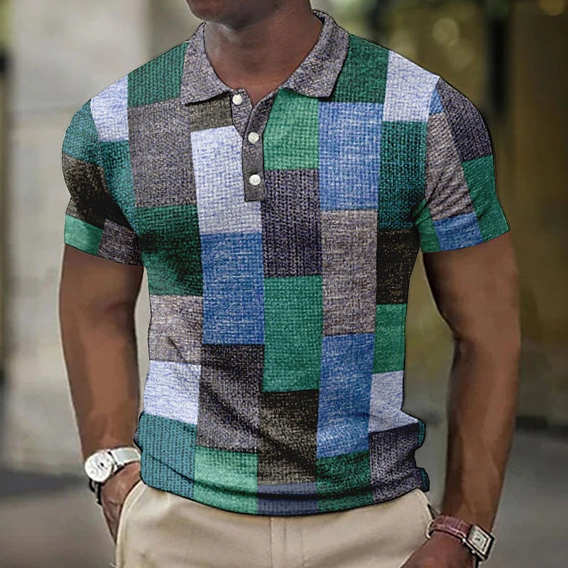 Armin™ | Polo-shirt stylé imprimé en plusieurs couleurs