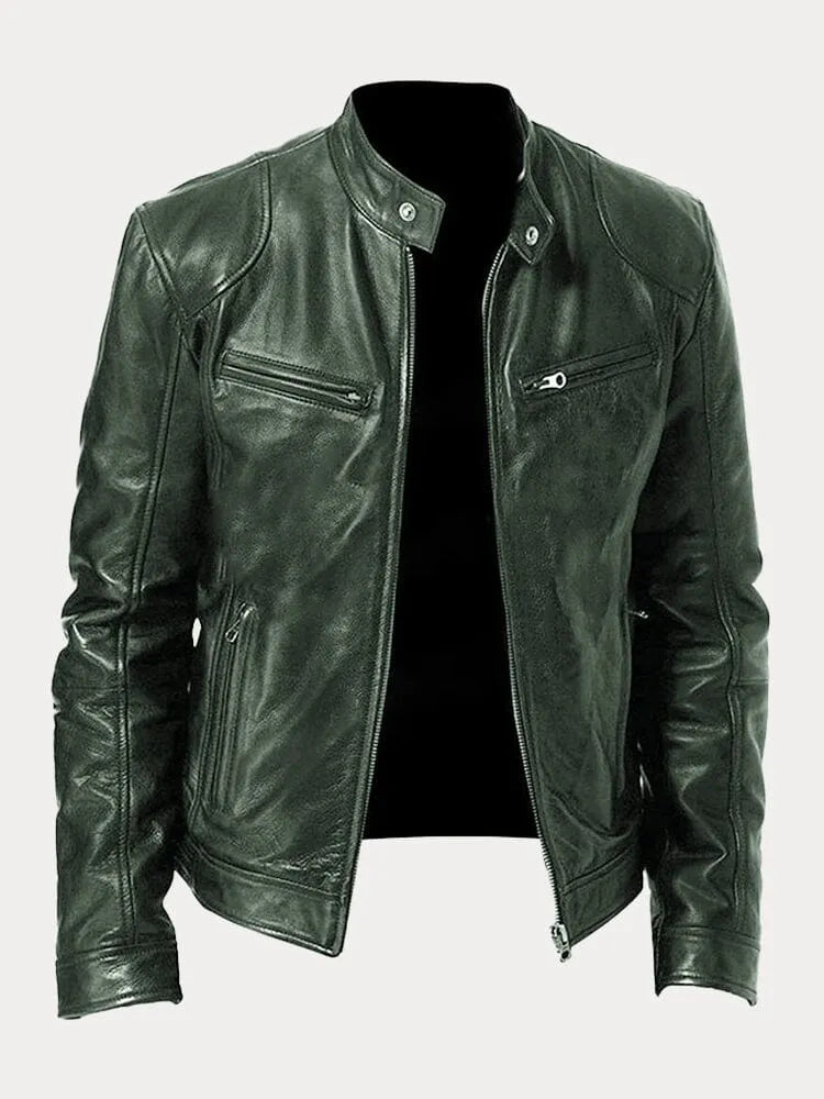 Bonnie® | Veste en cuir décontractée