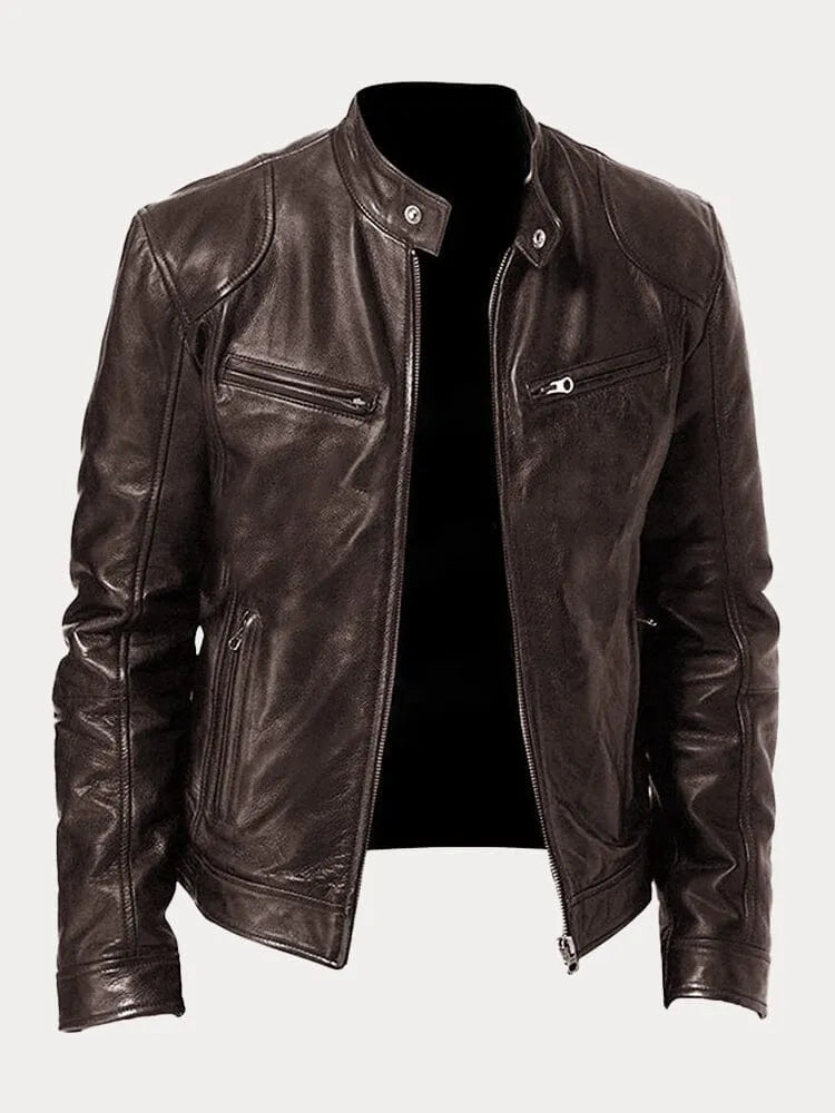 Bonnie® | Veste en cuir décontractée