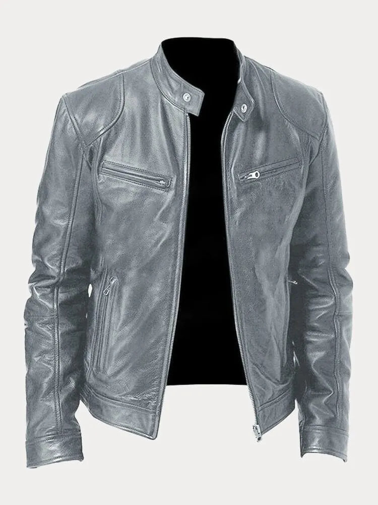 Bonnie® | Veste en cuir décontractée