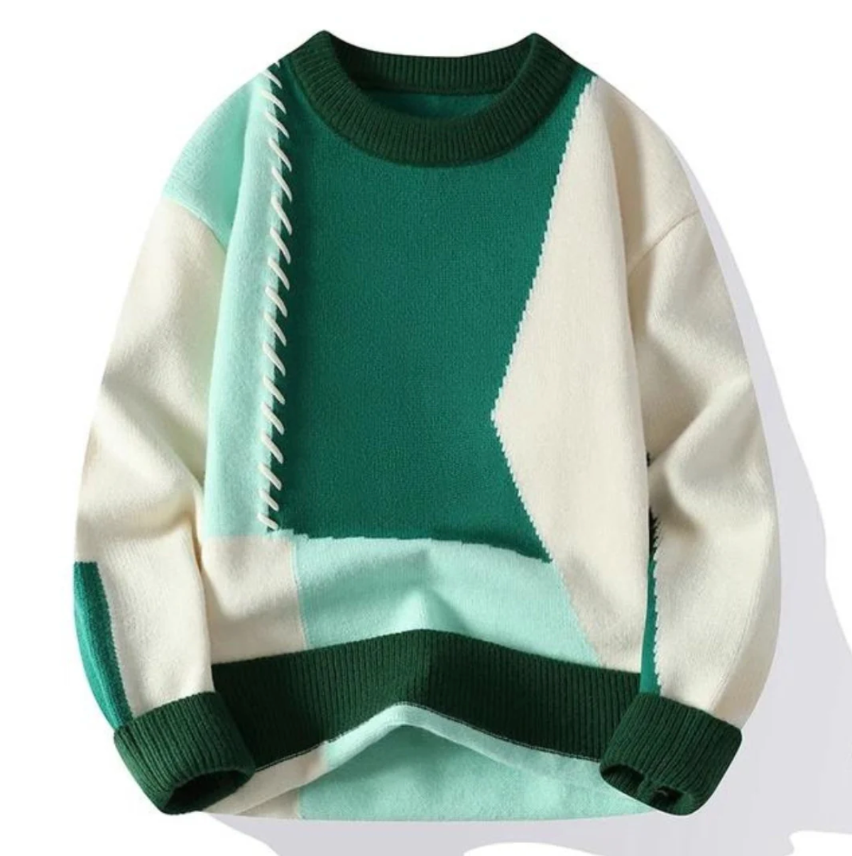 Tomas | Pull en patchwork