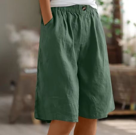 Nastassia – Short ample de loisirs avec poches