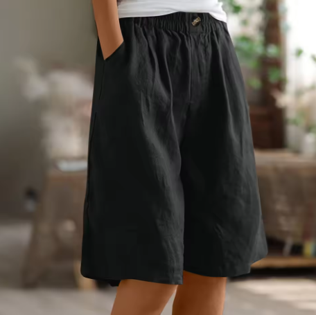 Nastassia – Short ample de loisirs avec poches