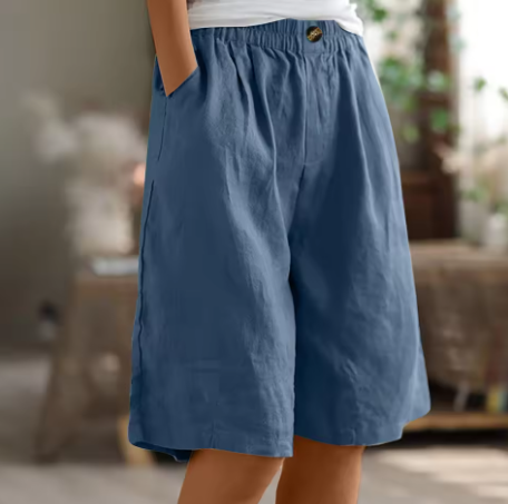 Nastassia – Short ample de loisirs avec poches