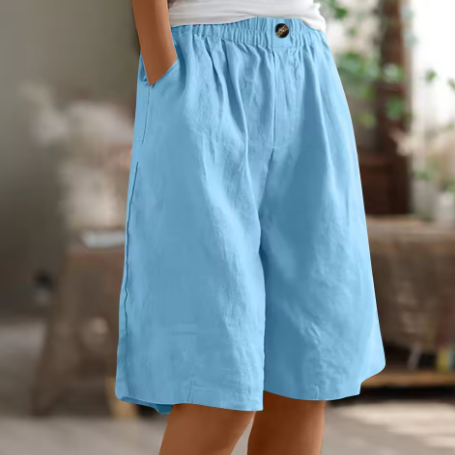 Nastassia – Short ample de loisirs avec poches