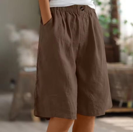 Nastassia – Short ample de loisirs avec poches