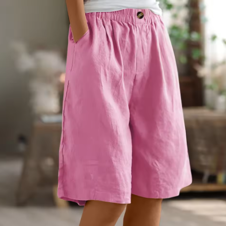 Nastassia – Short ample de loisirs avec poches