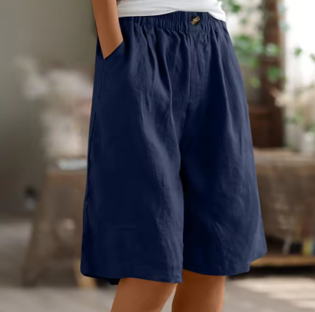 Nastassia – Short ample de loisirs avec poches