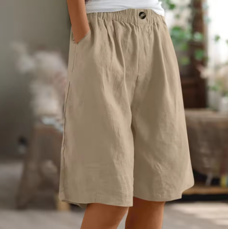Nastassia – Short ample de loisirs avec poches