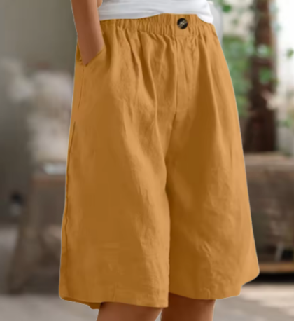 Nastassia – Short ample de loisirs avec poches