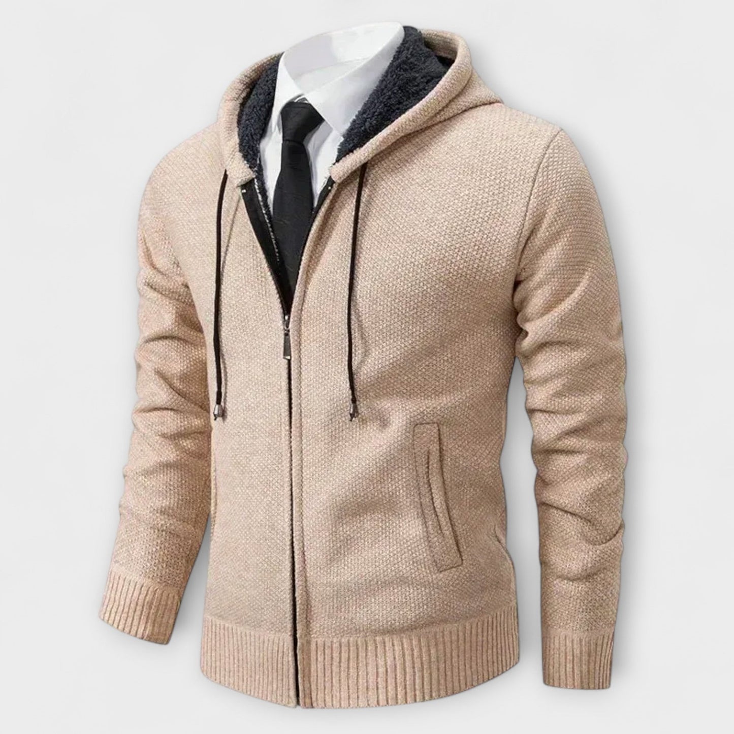VESTE PREMIUM POUR HOMMES EN MATÉRIAU DOUX