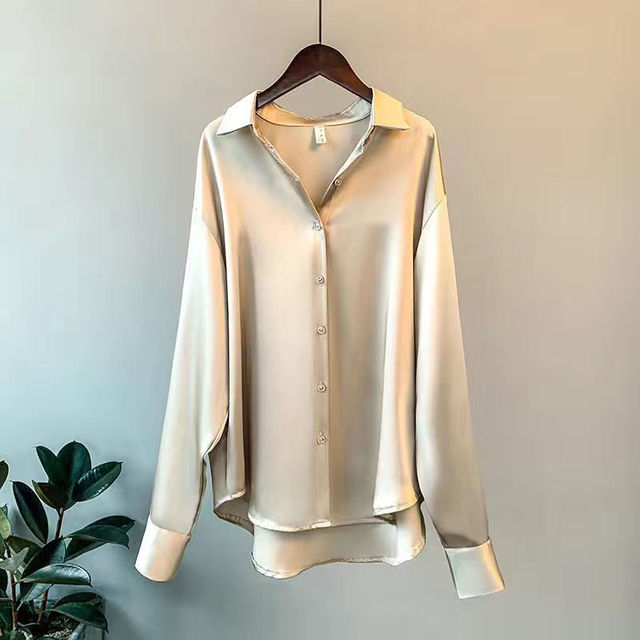 Pia™ - Chemisier en satin pour femmes