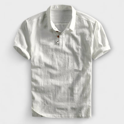 Polo en Coton et Lin