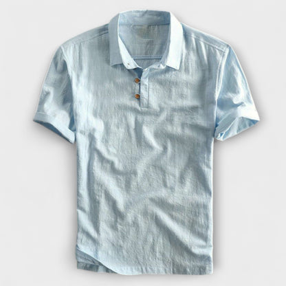 Polo en Coton et Lin