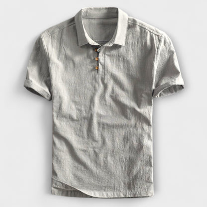 Polo en Coton et Lin