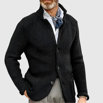 Cardigan Homme Style Rétro Militaire