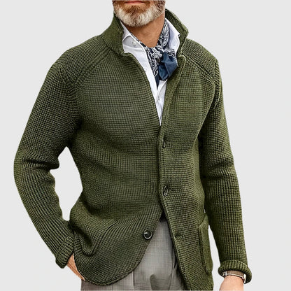 Cardigan Homme Style Rétro Militaire
