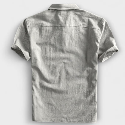 Polo en Coton et Lin