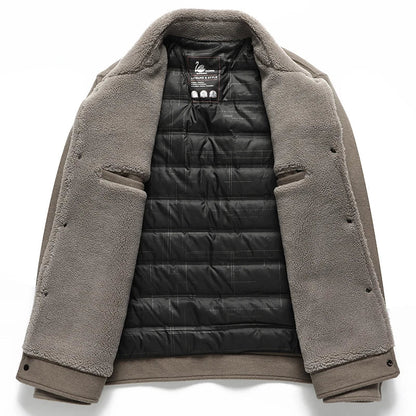 Veste en Laine Sherpa