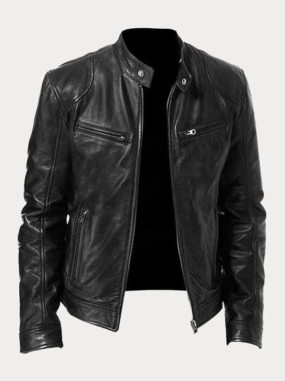 Bonnie® | Veste en cuir décontractée