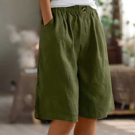 Nastassia – Short ample de loisirs avec poches