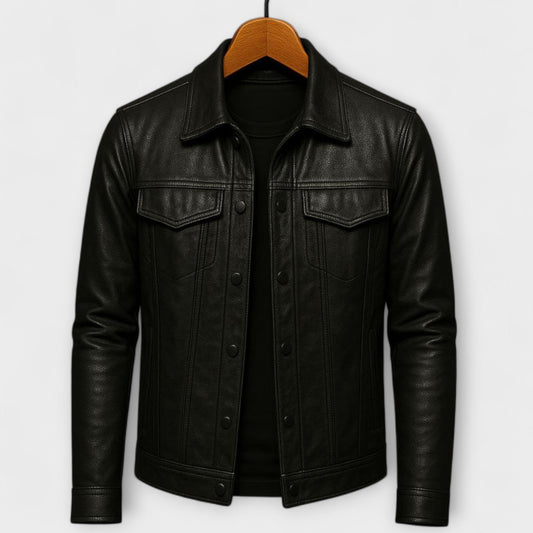 Veste en Cuir Moderne