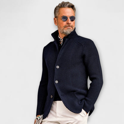 Cardigan Homme Style Rétro Militaire